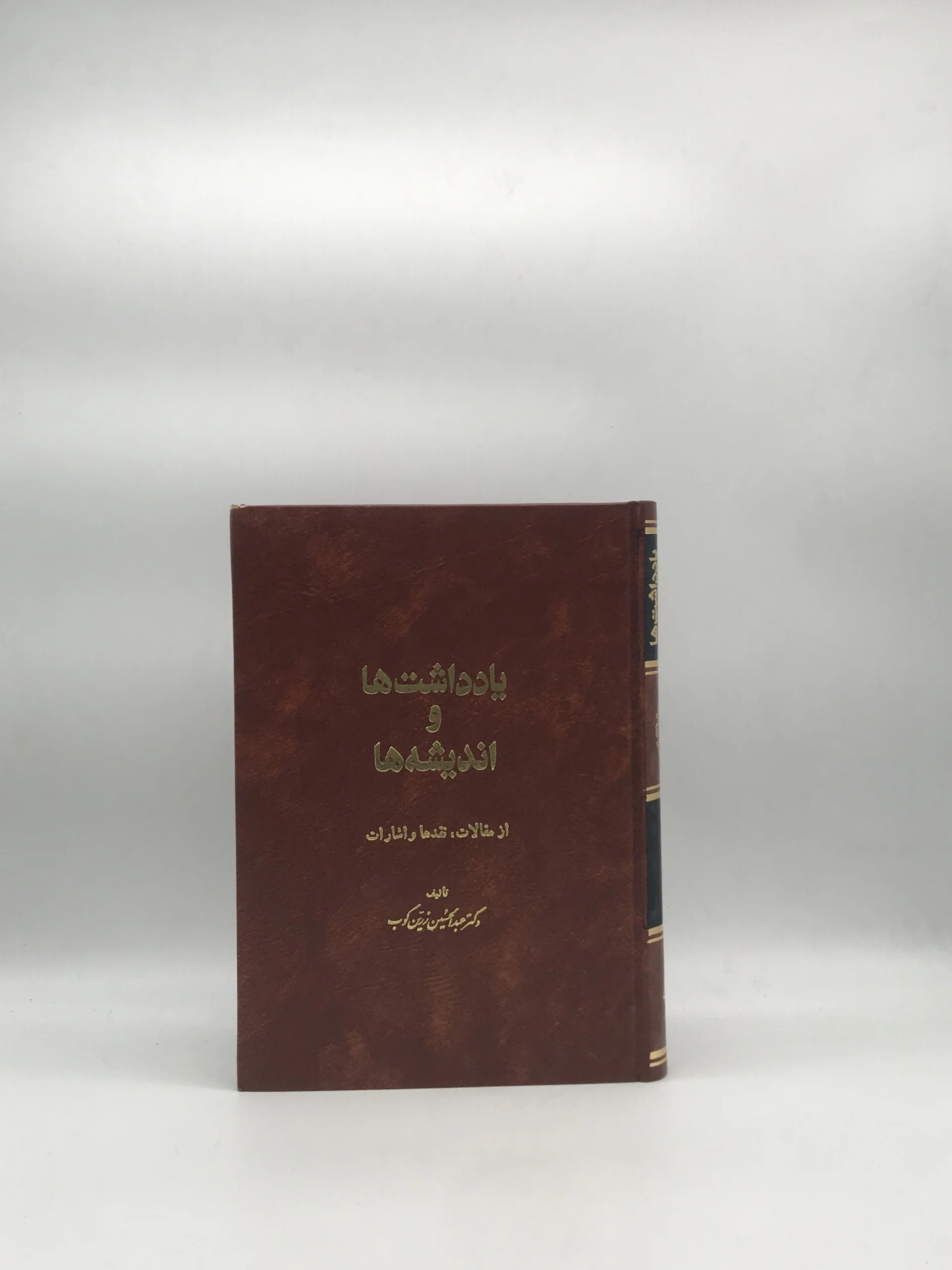 یادداشت‌ها و اندیشه‌ها نوشته عبدالحسین زرین کوب
