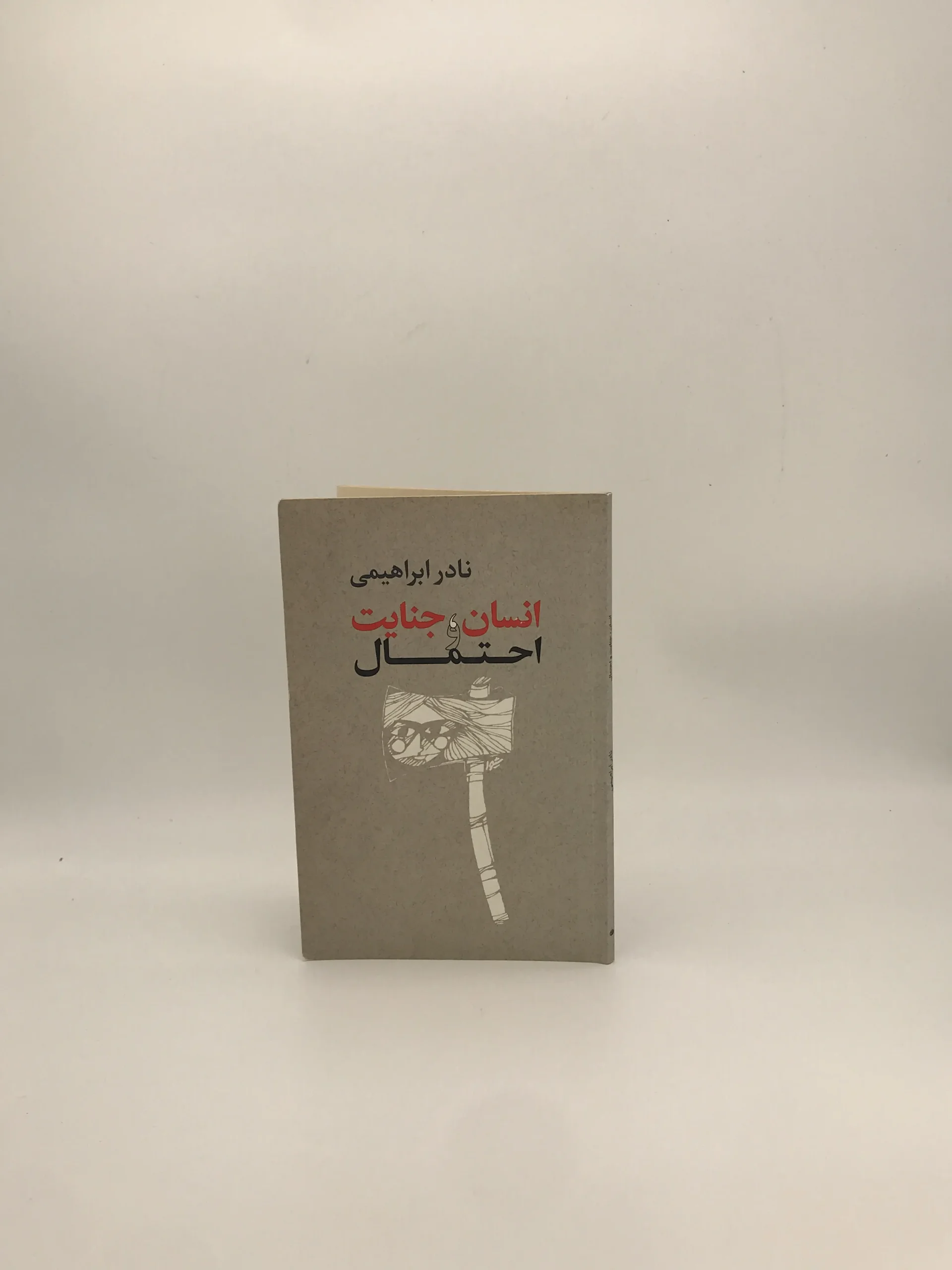 انسان جنایت و احتمال نوشته نادر ابراهیمی از نشر روزبهان
