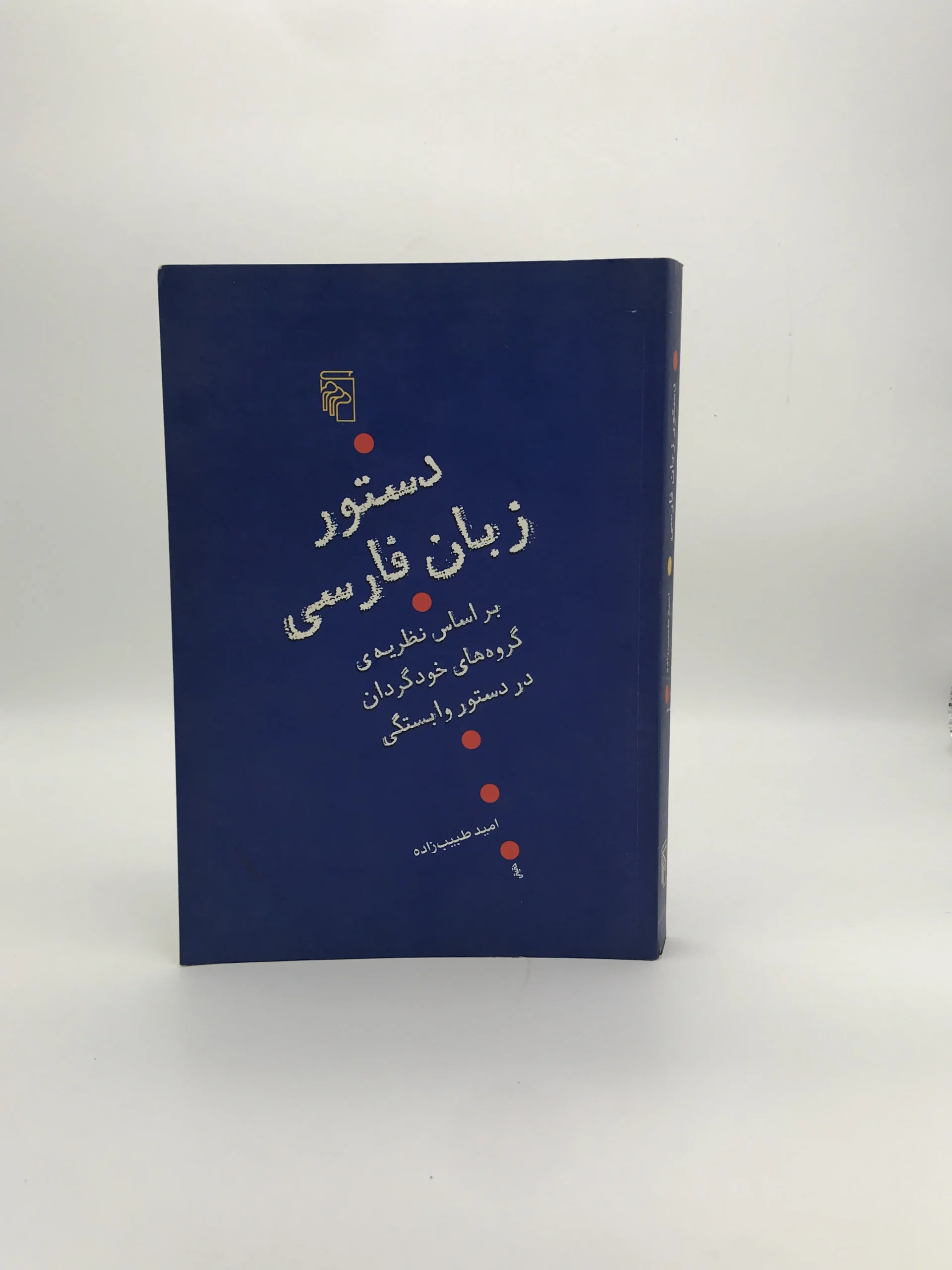 دستور زبان فارسی نوشته امید طبیب زاده